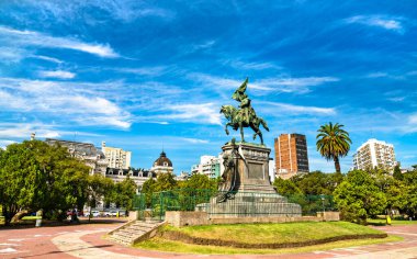 La Plata, Arjantin 'de Jose de San Martin anıtı