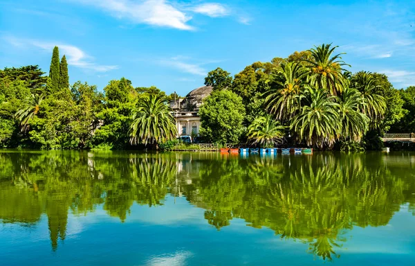 Lago del Bosque La Platában, Argentínában — Stock Fotó