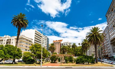 Plaza Tomas Gomensoro, Montevideo, Uruguay