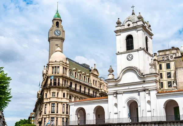 El Cabildo y la Legislatura de la Ciudad en Buenos Aires, Argentina — Foto de Stock