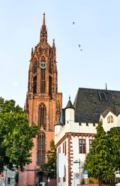 Frankfurt am Main, Almanya 'daki Saint Bartholomew Katedrali