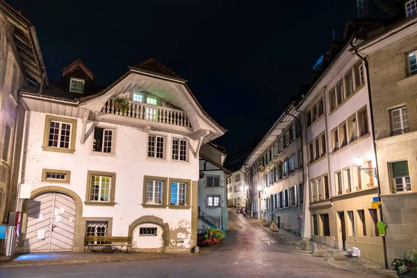 Architecture of Fribourg in Switzerland — Stockfoto