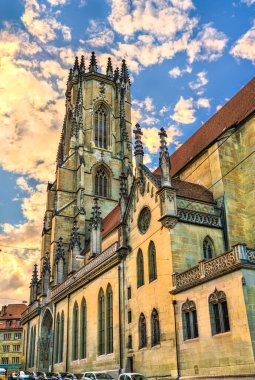St. Nicholas Cathedral of Fribourg in Switzerland