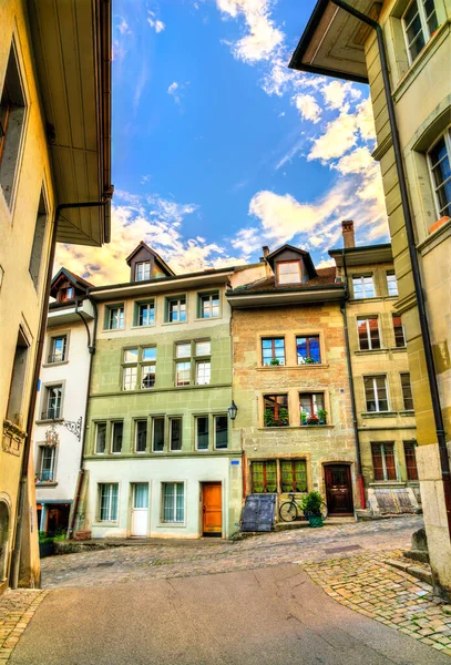 Architecture of Fribourg in Switzerland — Zdjęcie stockowe