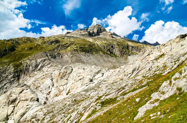 Alpes suizos en Furka Pass — Foto de Stock