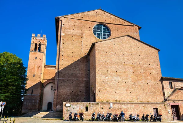 Basílica de San Domenico na Toscana, Itália — Fotografia de Stock