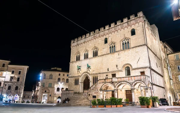 Priori Palace in Perugia, Italien — Stockfoto