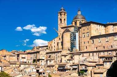 Urbino, Marche, İtalya 'daki Ducal Palace' da.