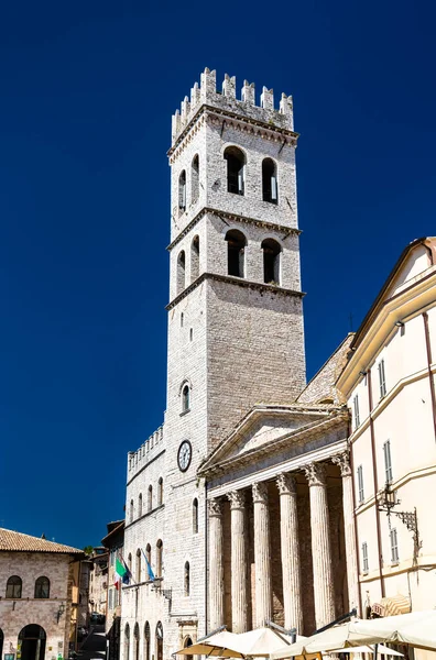 Torre del Popolo ad Assisi, Italia — Foto Stock