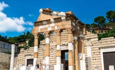 İtalya 'da Brixia Capitolium