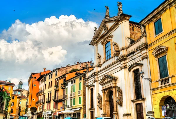 Kostel Santa Maria dei Servi ve Vicenze, Itálie — Stock fotografie