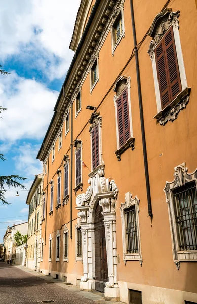 Arquitetura de Brescia na Itália — Fotografia de Stock