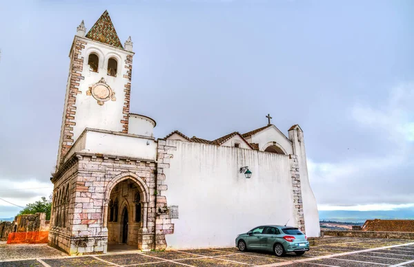 Kirche Santa Maria auf Schloss Estremoz in Portugal — Stockfoto