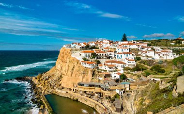 Azenhas Atlantik Okyanusunda Mar yapar - Sintra, Portekiz