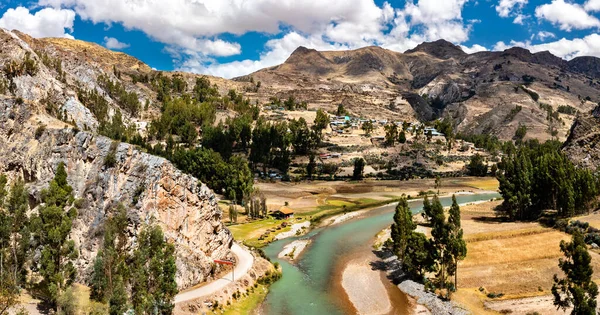 Landschaft der Anden in Peru — Stockfoto