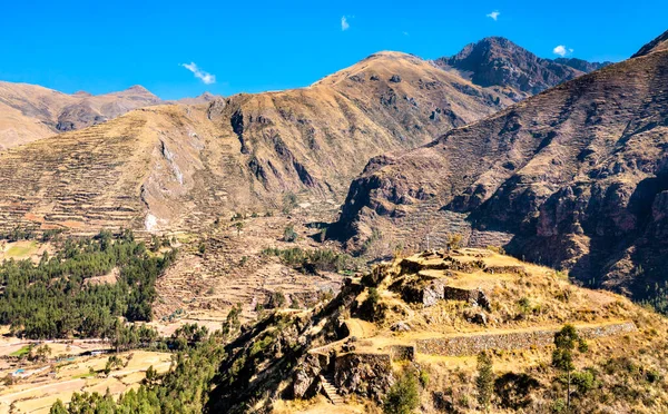 Machu Pitumarca antigua ciudad Inca en Perú —  Fotos de Stock