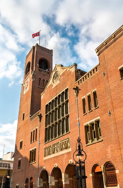 Edificio Beurs van Berlage en Amsterdam, Países Bajos — Foto de Stock