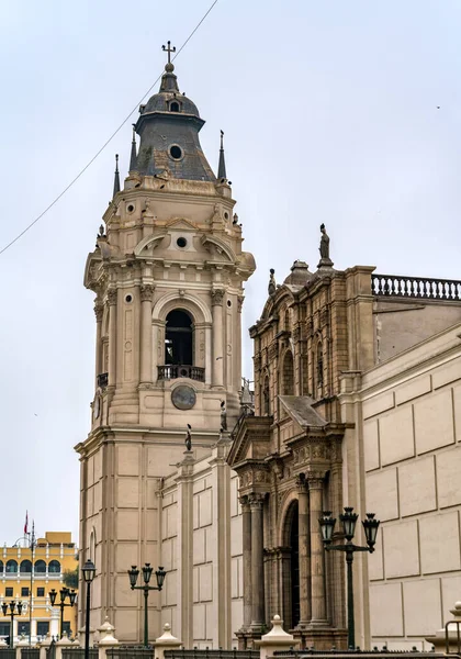 La cathédrale de Lima au Pérou — Photo