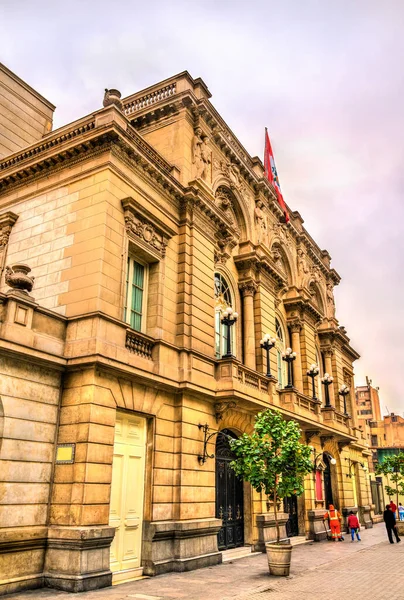 Teatro Municipal de Lima no Peru — Fotografia de Stock