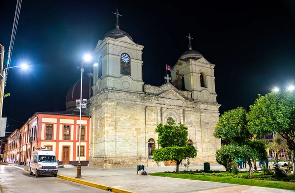 秘鲁万卡约最神圣三位一体大教堂 — 图库照片