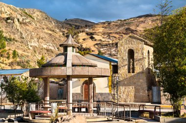 Antacocha, And Dağları 'ndaki tipik Peru köyü