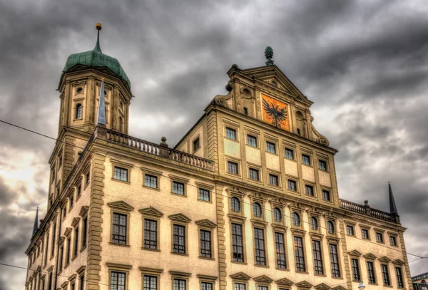 Stadhuis van Augsburg - Duitsland, Bavaria — Stockfoto