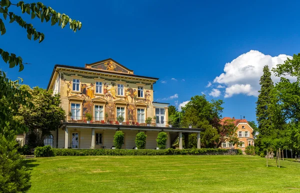 Hus i Konstanz - Tyskland, Baden-Wurttemberg – stockfoto