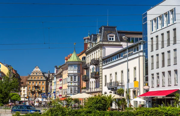 Weergave van Konstanz city center - Duitsland — Stockfoto