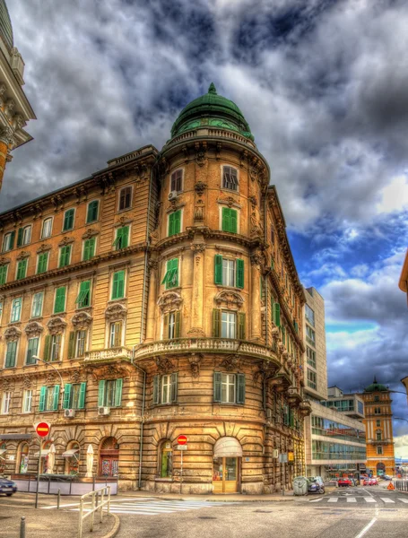 A building in Rijeka city center - Croatia — Stock Photo, Image