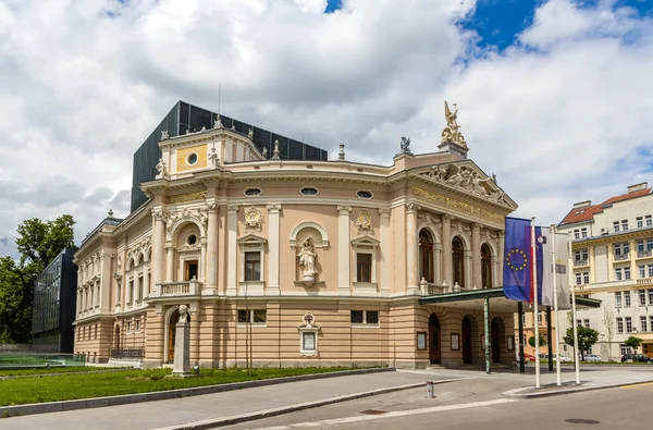 Operní a baletní divadlo Lublaň, Slovinsko — Stock fotografie