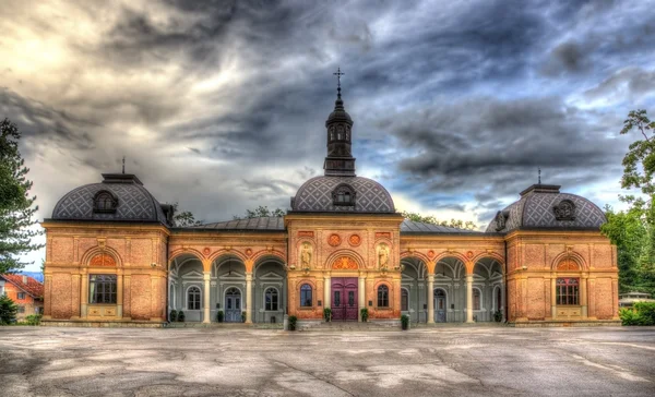 Mortuary in Mirogoj Cemetery - Zagreb, Croatia — Stock Photo, Image