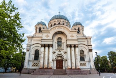 St. michael archangel kilisenin Kaunas, Litvanya