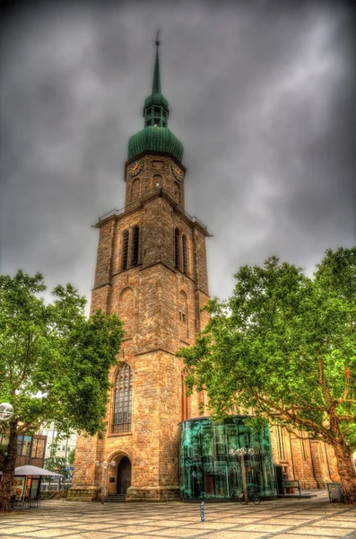 Petrikirche (kostel svatého Petra) v Dortmundu, Německo — Stock fotografie