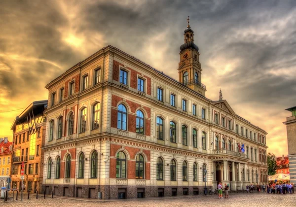 Câmara Municipal de Riga - Letónia — Fotografia de Stock