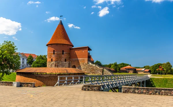 Ruiny zamku w Kaunas, Litwa — Zdjęcie stockowe