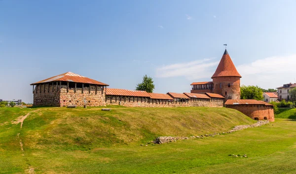 Ruiny zamku w Kaunas, Litwa — Zdjęcie stockowe