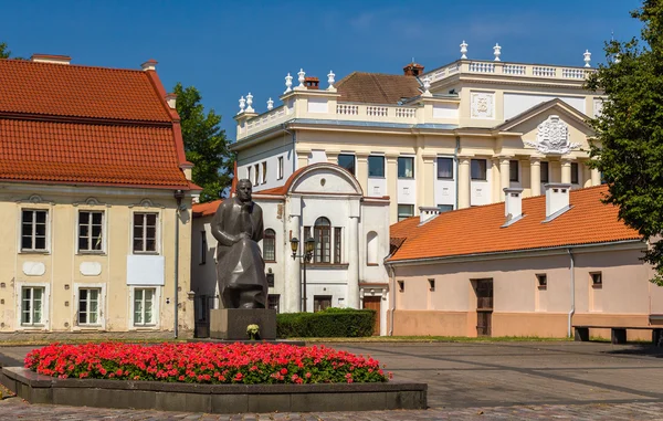 Monument to Maironis in Kaunas, Lithuania — Stock Photo, Image