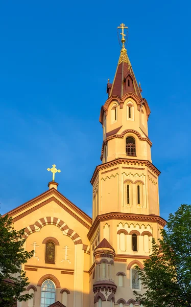 Iglesia Ortodoxa de San Nicolás en Vilna, Lituania — Foto de Stock