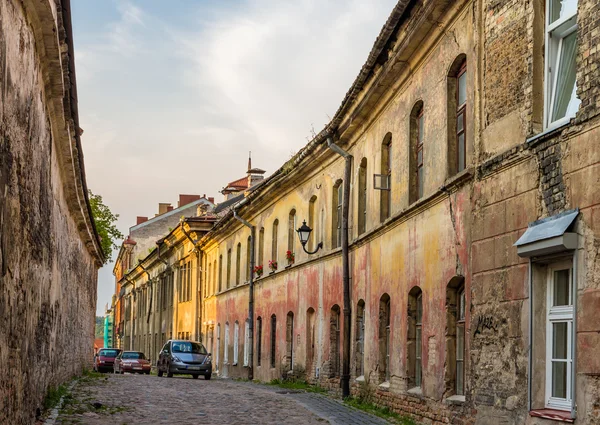 Sventosios Dvasios street in Vilnius, Lithuania — Stock Photo, Image