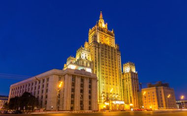 Moskova'da Dışişleri Bakanlığı
