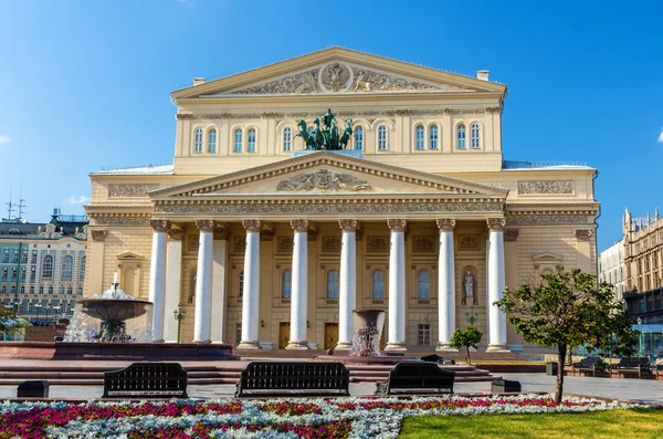 Bolshoi Theater in Moskou, Rusland — Stockfoto