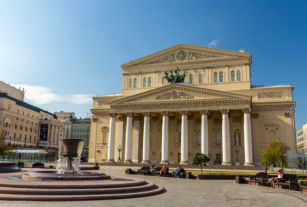 Teatro Bolshoi a Mosca, Russia — Foto Stock