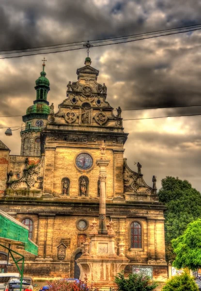 Iglesia de San Andrés en Lviv, Ucrania — Foto de Stock