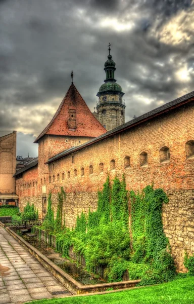 Arzenál město Lvov, Ukrajina — Stock fotografie