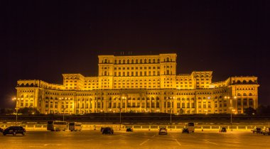 Romanya 'nın Bükreş kentindeki Parlamento Sarayı
