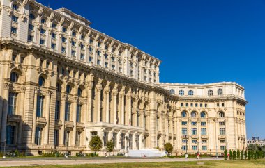 Romanya 'nın Bükreş kentindeki Parlamento Sarayı