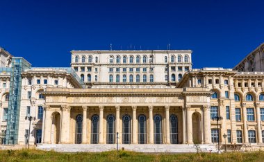 Romanya 'nın Bükreş kentindeki Parlamento Sarayı