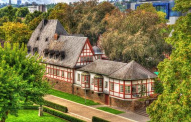 Koblenz geleneksel Alman helf ait evde