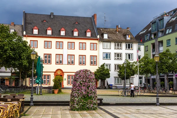 Площадь Мунцплац в Кобленце, Германия — стоковое фото