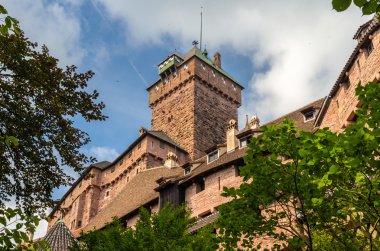 Chateau du haut-Königsbourg - alsace, Fransa